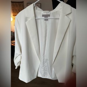 H&M White Blazer